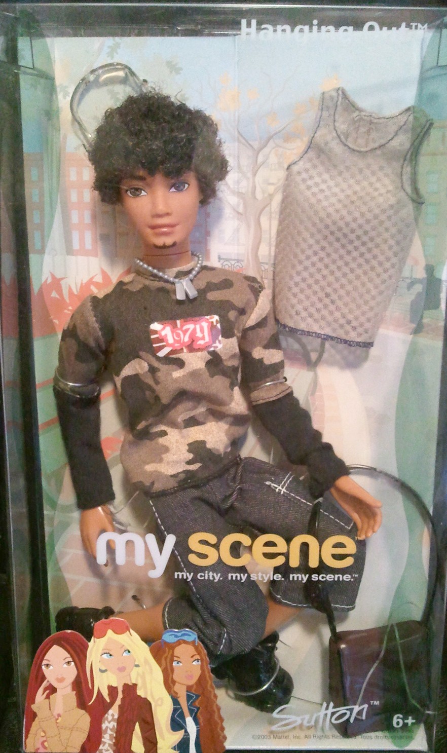 My Scene Barbie Doll , Hanging Out Madison Barbie Doll